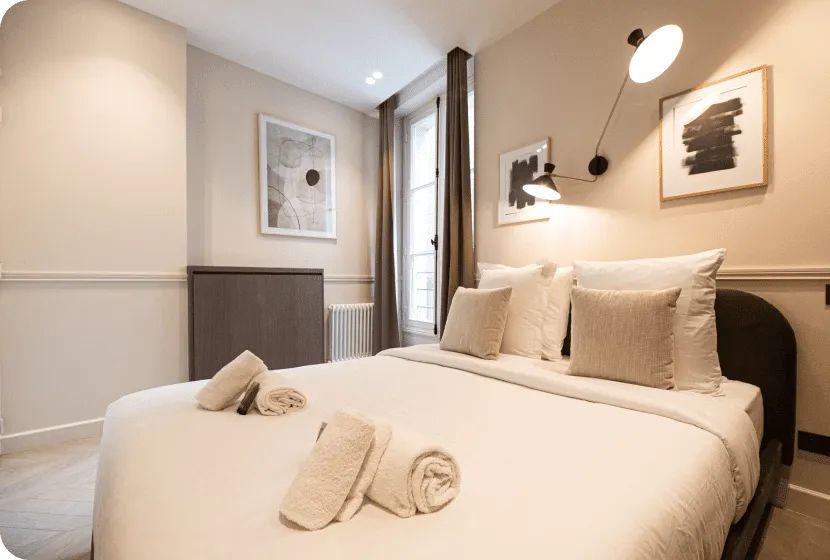 Chambre préparée par CASA NOVA